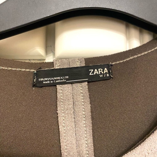 Zara gray coat size S like new