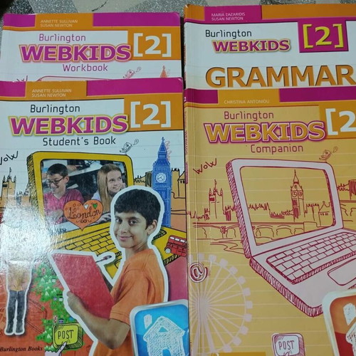 Webkids 2 Burlington Books used with exercise solutions
