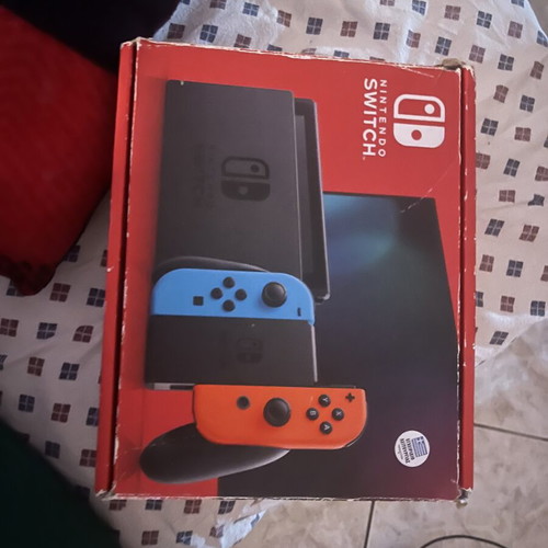 Nintendo Switch console with extra character and 32GB storage