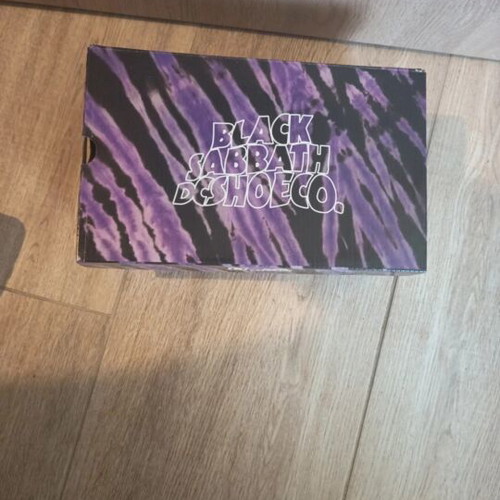 DC Black Sabbath skate shoes, size 42, multicolor