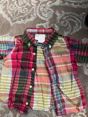 Πουκάμισο Ralph Lauren 6 μηνών σαν καινούργιο