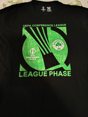 Παναθηναϊκός μπλούζα Conference League phase σαν καινούργιο XXL
