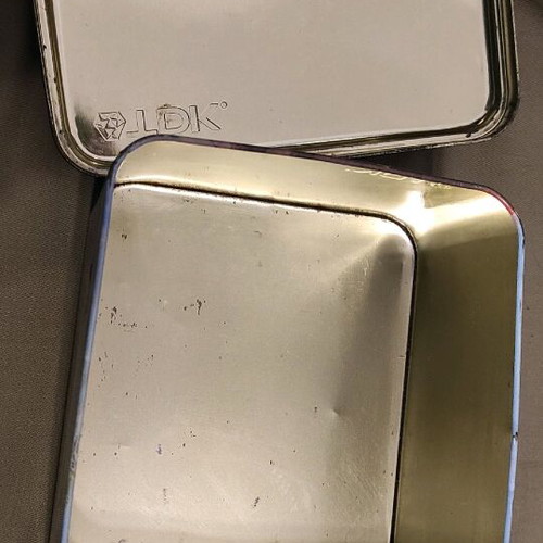 Metal TDK box used