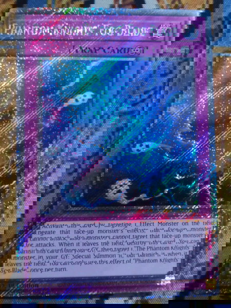 Phantoms' Knight Fog Blade (Platinum Secret Rare, Yugioh)